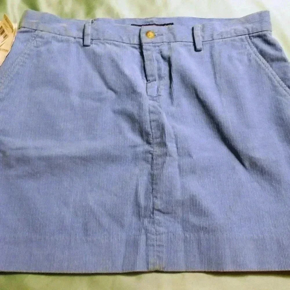 NWT Ralph Lauren Sport Corduroy Mini Skirt - Picture 2 of 4